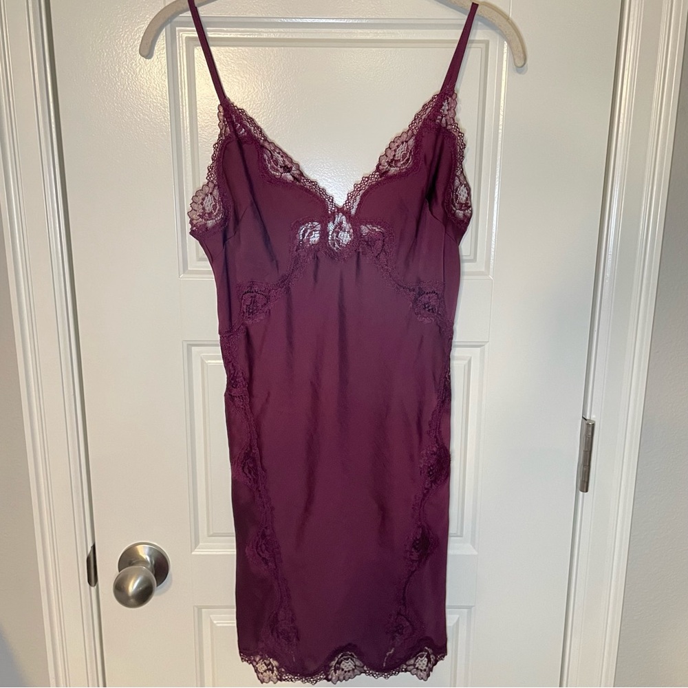 Victoria’s Secret Lingerie - Purple Silky Slip, Size XS